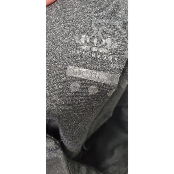 Heathyoga Super Comfy Heathered Gray Yoga Pants Size Small ~ Activewear Sporty - Picture 8 of 8